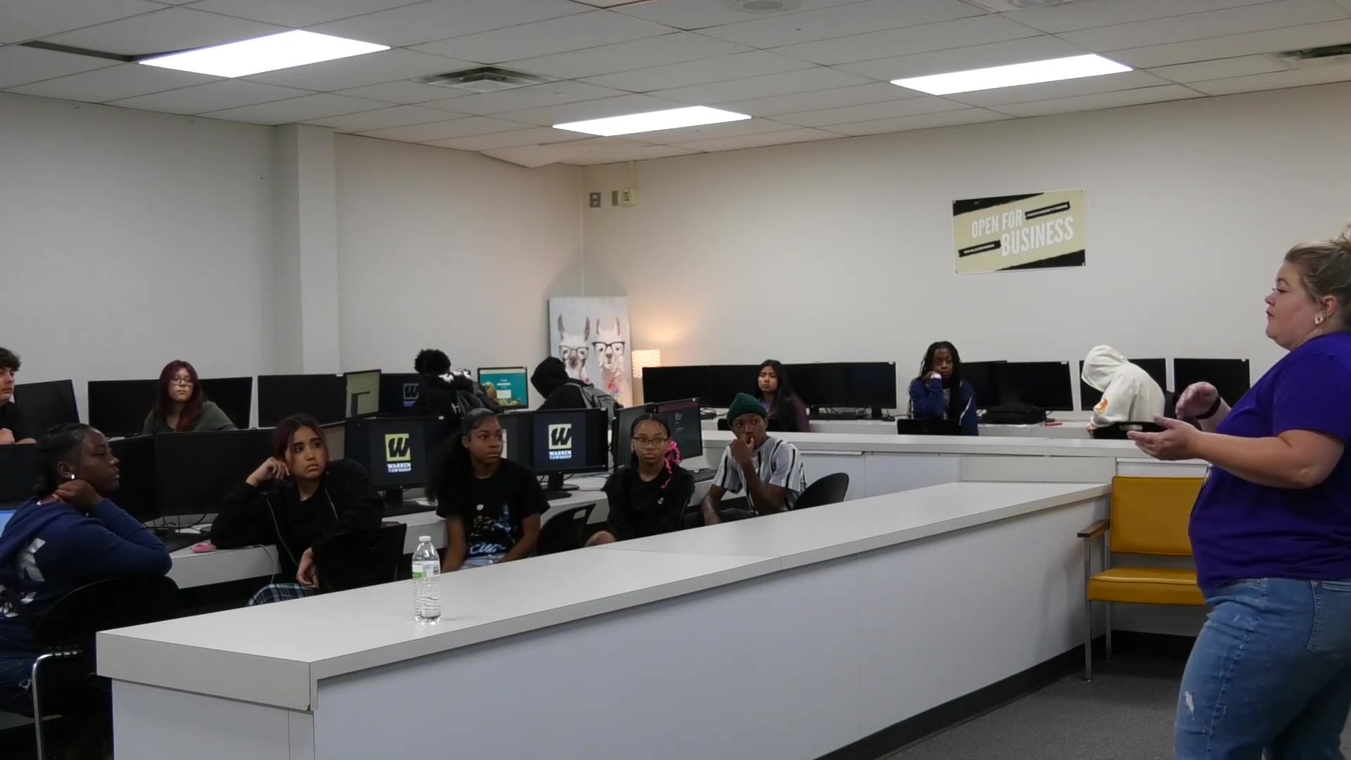 Video thumbnail for An Interview with Mrs. Bryant (Entrepenuership Program)