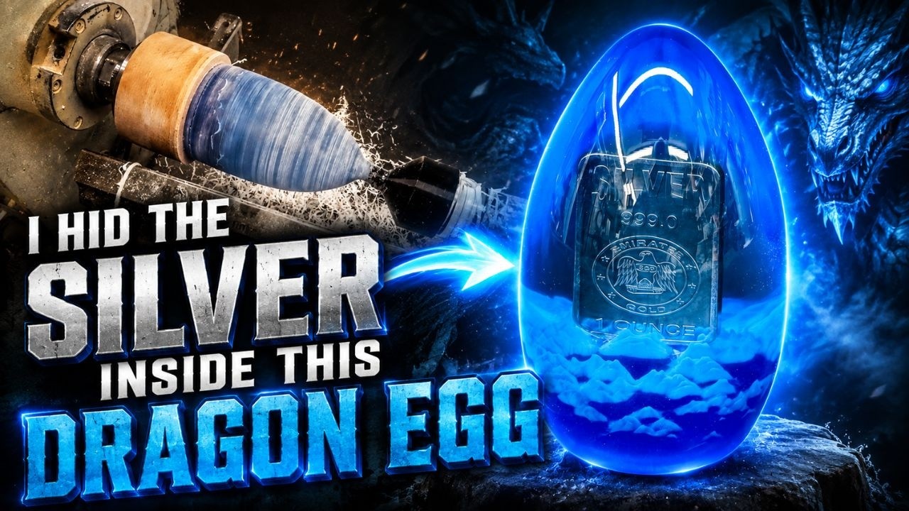 Video thumbnail for I Hid a Real Silver Bar Inside a Dragon Egg