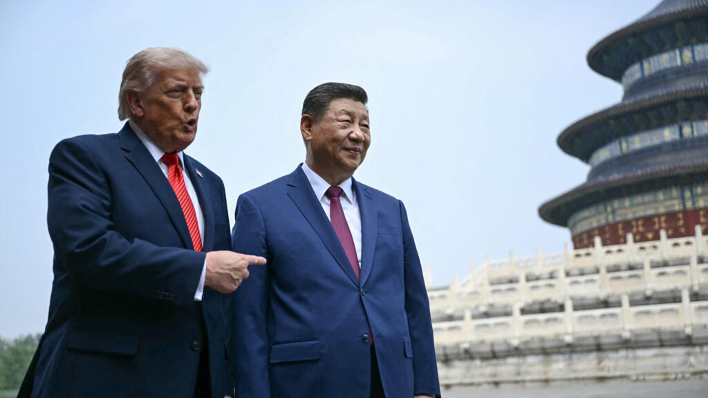 Video thumbnail for Taiwan says China 'sole risk' to peace after Xi warned Trump over Taiwan issue
