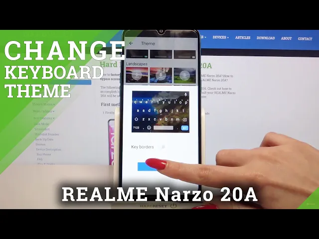 Video thumbnail for How to Create Custom Keyboard Theme on REALME Narzo 20A – Change Keyboard Theme