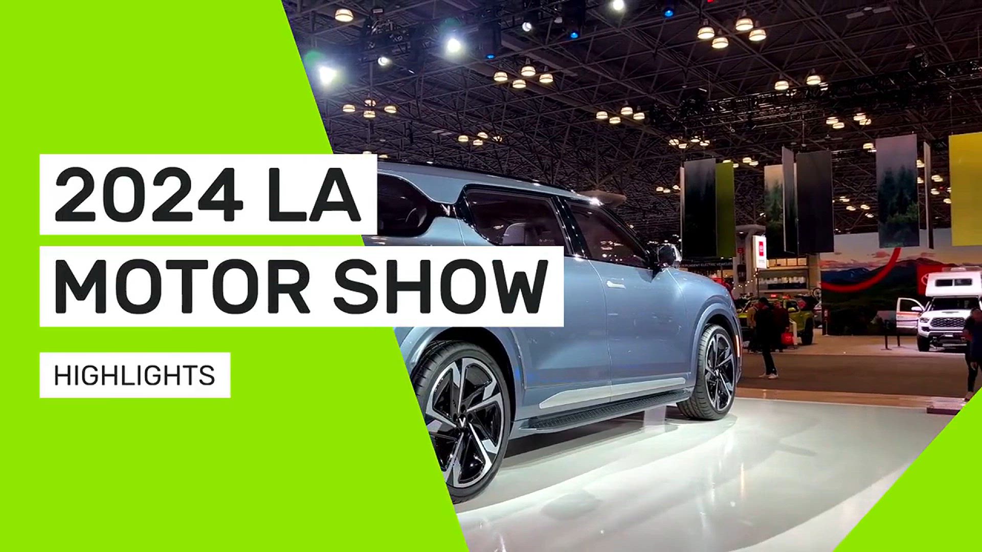 Video thumbnail for 2024 LA Motor Show | Hyundai Ioniq 9, Kia EV9 GT, and More Exciting Car Reveals