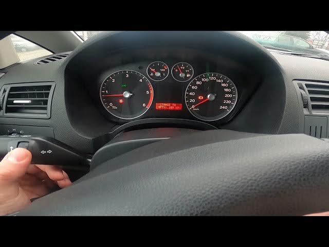 Video thumbnail for How to Navigate Through the Speedometer Display Ford C-MAX I ( 2003 - 2010 ) | Manage Speedometer