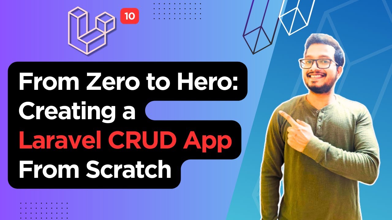 'Video thumbnail for 6. From Zero to Hero: Creating Laravel CRUD App From Scratch'