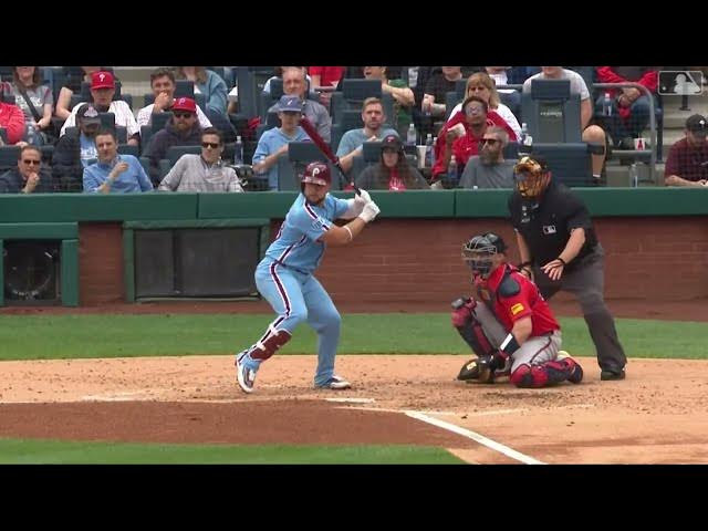 Video thumbnail for Rafael Marchan CRANKS a Two-Run Home Run! | 1st HR of 2025 | Philadelphia Phillies | 05/29/2025