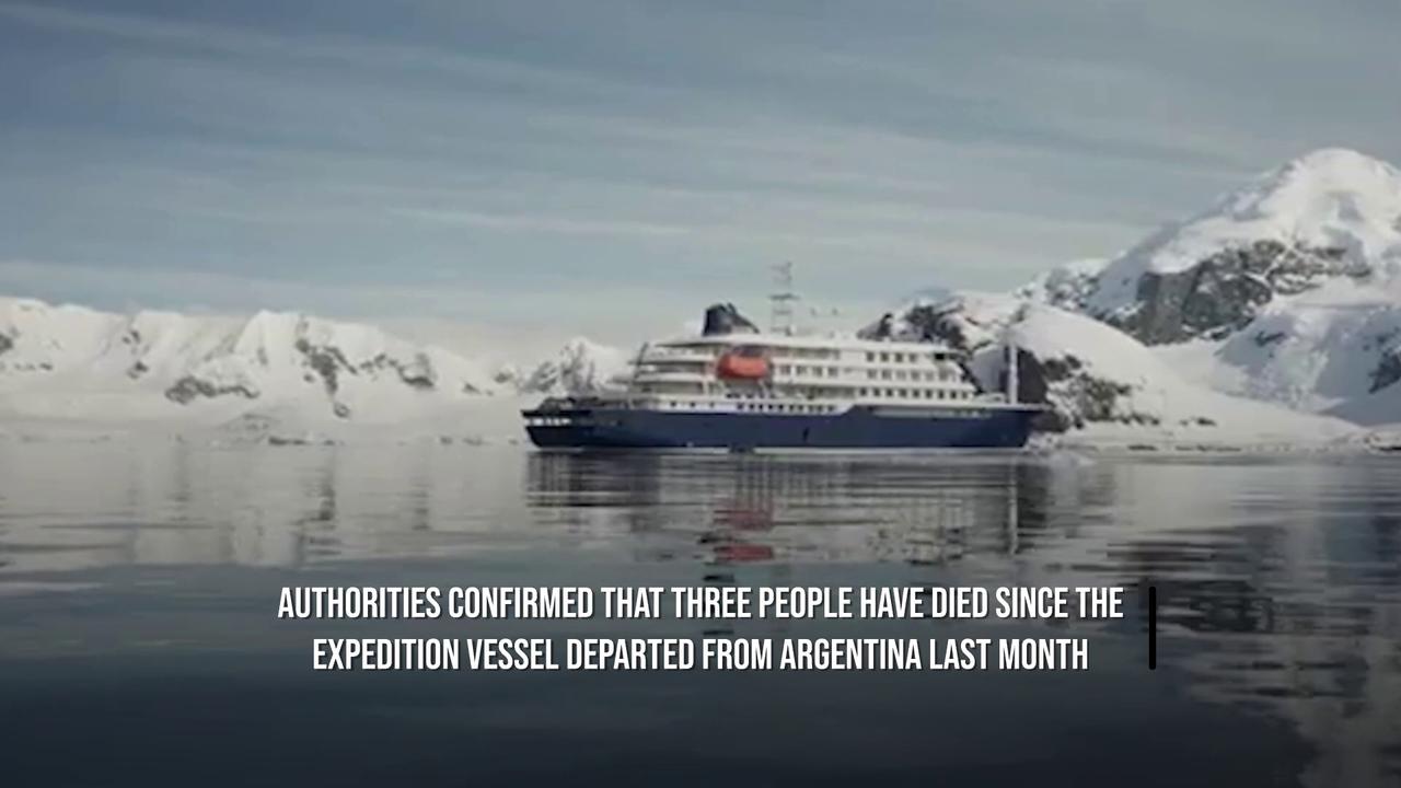 Video thumbnail for Hantavirus Cruise Ship Heads To Canary Islands After Evacuations.