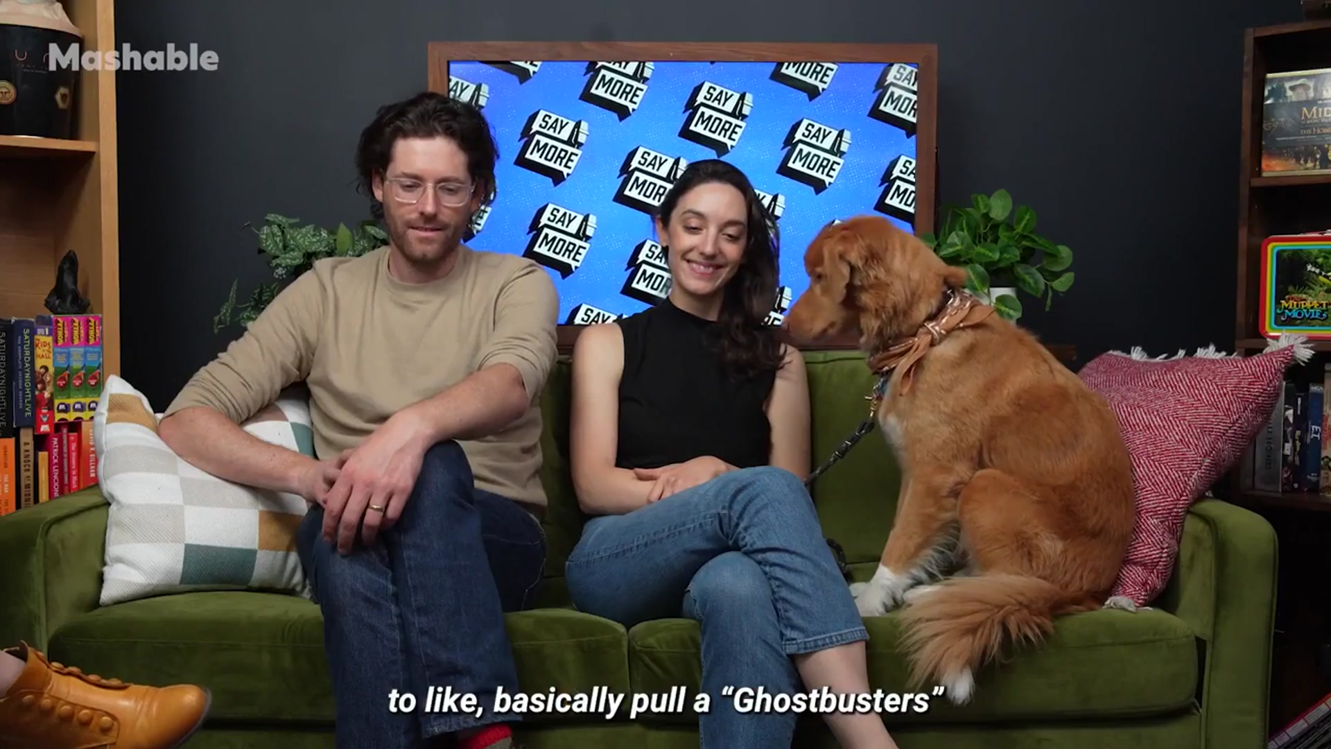 'Video thumbnail for 'Good Boy's dog, Indy, and filmmakers play Choose Your Squad'