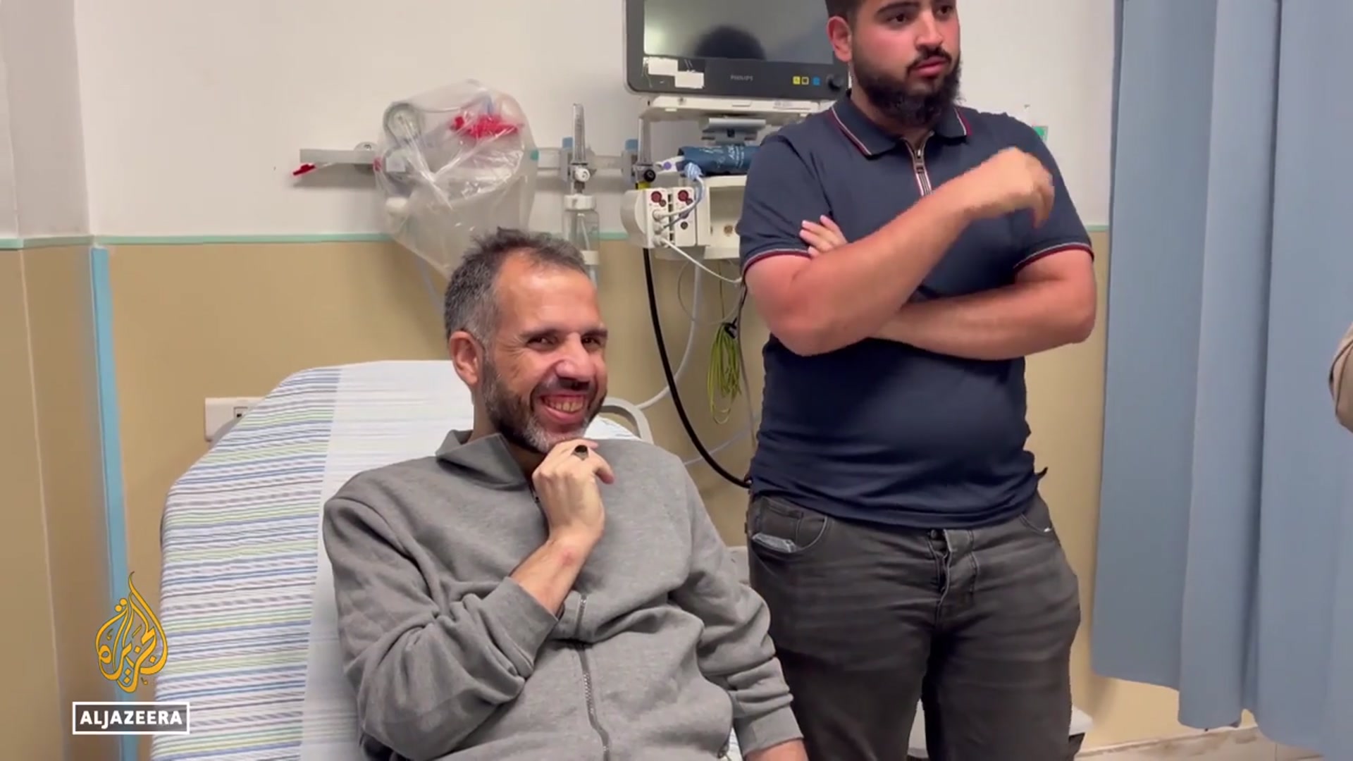 'Video thumbnail for Released Palestinian prisoner recounts severe starvation and abuse in Israeli jails'