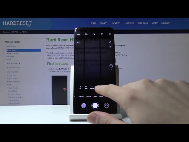 Video thumbnail for How to Use Camera Pro Mode on HUAWEI P40 Pro - Advanced Camera Settings