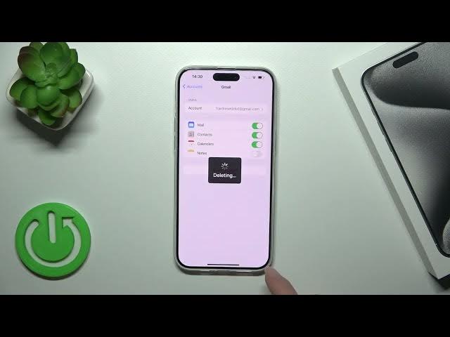 Video thumbnail for How to Sign Out from Mail Account on iPhone 15 Pro Max - Logout Gmail Account