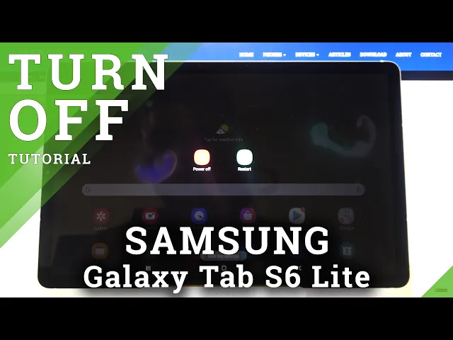 Video thumbnail for How to Switch Off SAMSUNG Galaxy Tab S6 Lite – Turn Off Galaxy Tab