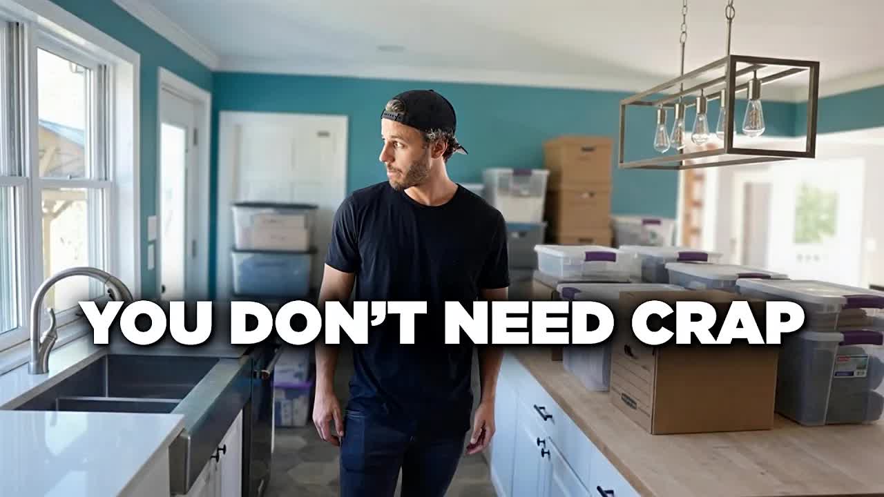 Video thumbnail for Gabe Bult: declutter your home: 17 things you don't need, minimalist guide