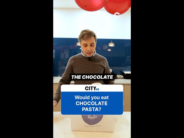 Video thumbnail for Chocolate pasta is taking over London!