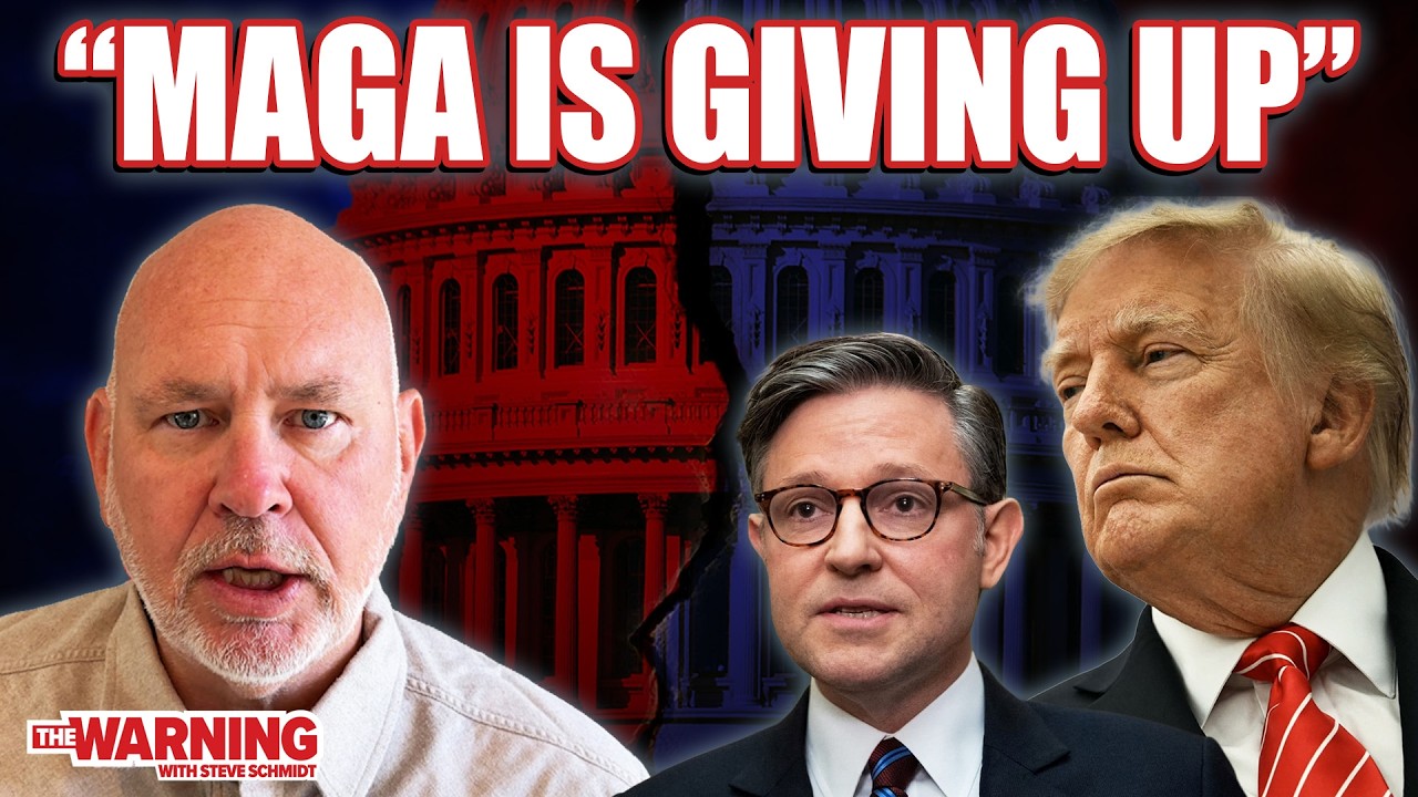 Video thumbnail for Mike Johnson and MAGA Are Throwing in the Towel | Steve Schmidt