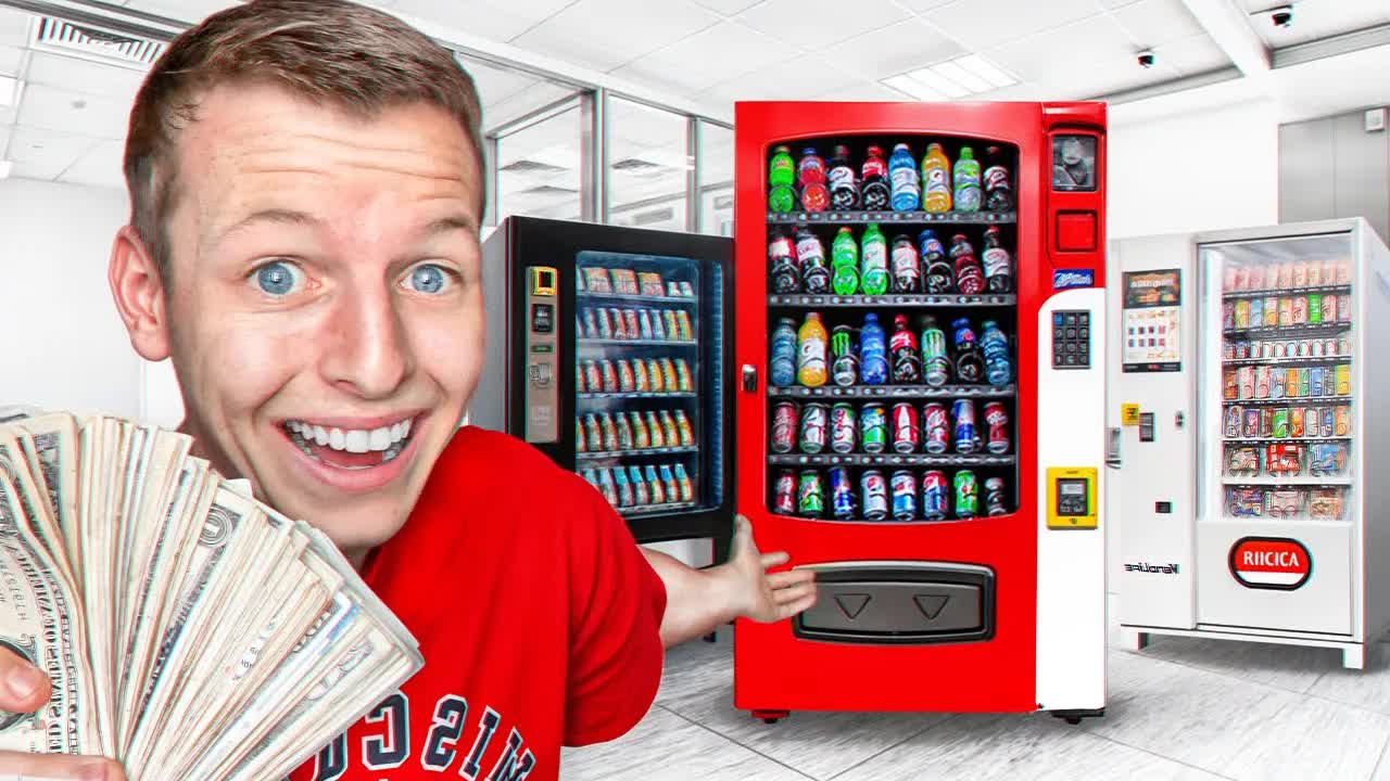 Video thumbnail for financial wolf: expanding my vending machine business! stocking up & website launch