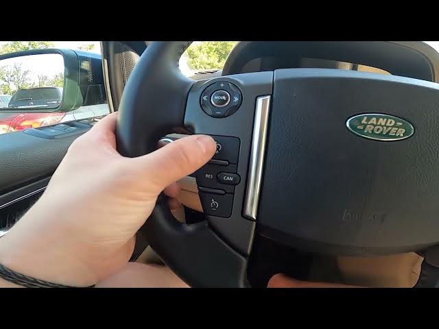 Video thumbnail for How to Enable or Disable Cruise Control in Land Rover Discovery IV ( 2010 – 2016 )