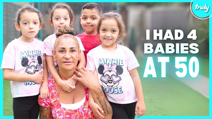 'Video thumbnail for I Gave Birth To Quadruplets At 50 | MY EXTRAORDINARY FAMILY'