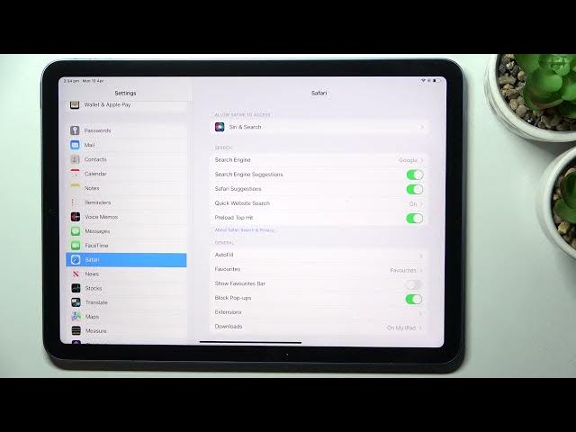 Video thumbnail for How to Clear Browsing Data in iPad Air 2022 - Apple iPad Air 5th Gen WiFi