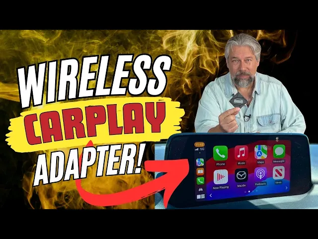 Video thumbnail for BINIZE Wireless Apple CarPlay Adapter - DEMO & REVIEW