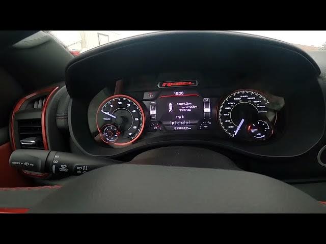 Video thumbnail for How to Reset Trip A and B Data in Dodge RAM REBEL 1500 II ( 2019 - now ) - Clear Driving Info