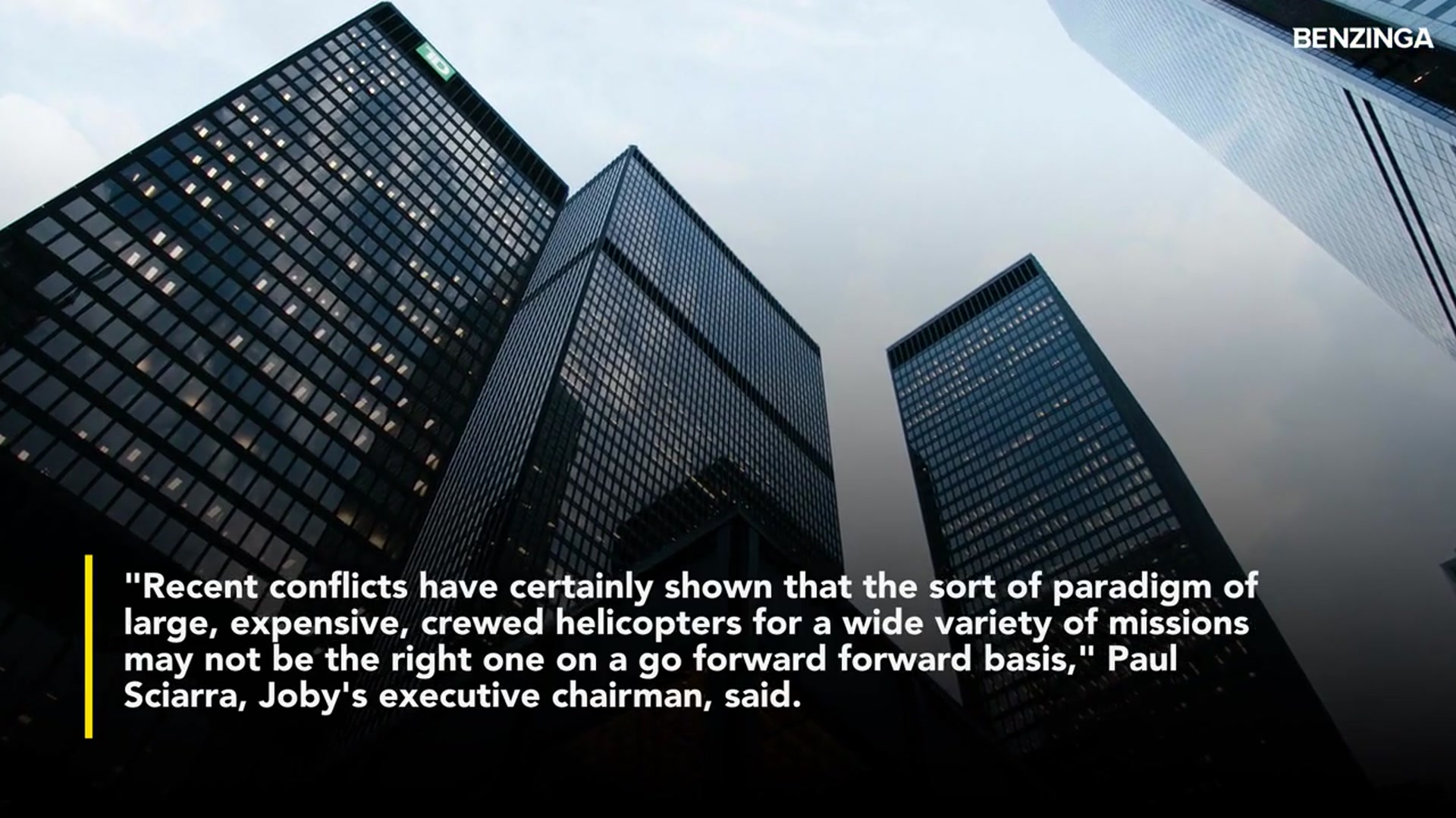 'Video thumbnail for Joby Aviation CEO Sets Sights On Pentagon's $9.4 Billion Budget For Uncrewed Aircraft, Targets 500 Aircraft Per Year'