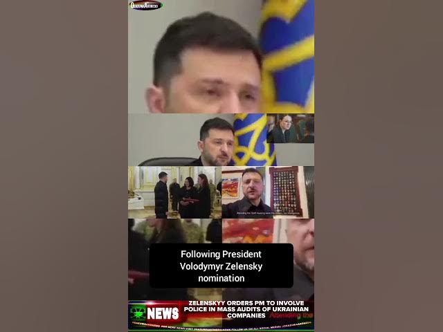 Video thumbnail for Zelenskyy Orders PM To Involve Police In Mass Audits Of Ukrainian Companies