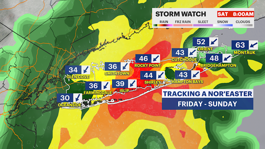 Video thumbnail for STORM WATCH: Major nor'easter to bring damaging winds, heavy rain and coastal flooding