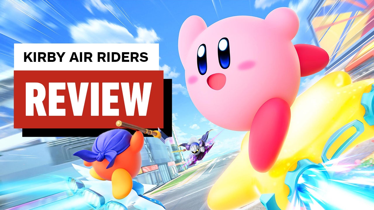 Video thumbnail for Kirby Air Riders Video Review
