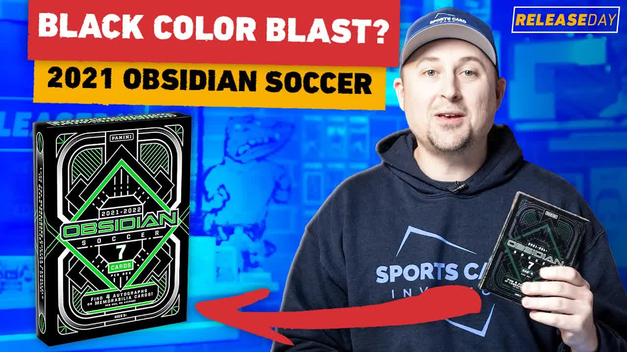 Video thumbnail for Sports Card Investor: breaking 2021 obsidian soccer! hunting black color blasts of martinelli, musah & more