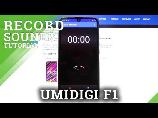 Video thumbnail for How to Record Sounds on UMIDIGI F1 – Voice Recorder Feature