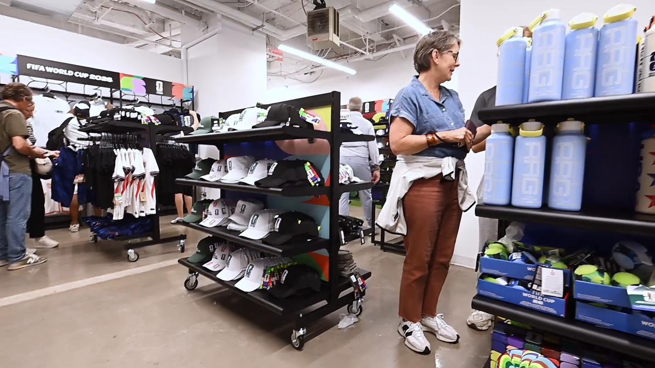 Video thumbnail for NY: FIFA World Cup 2026 Merchandise Store In New York City.