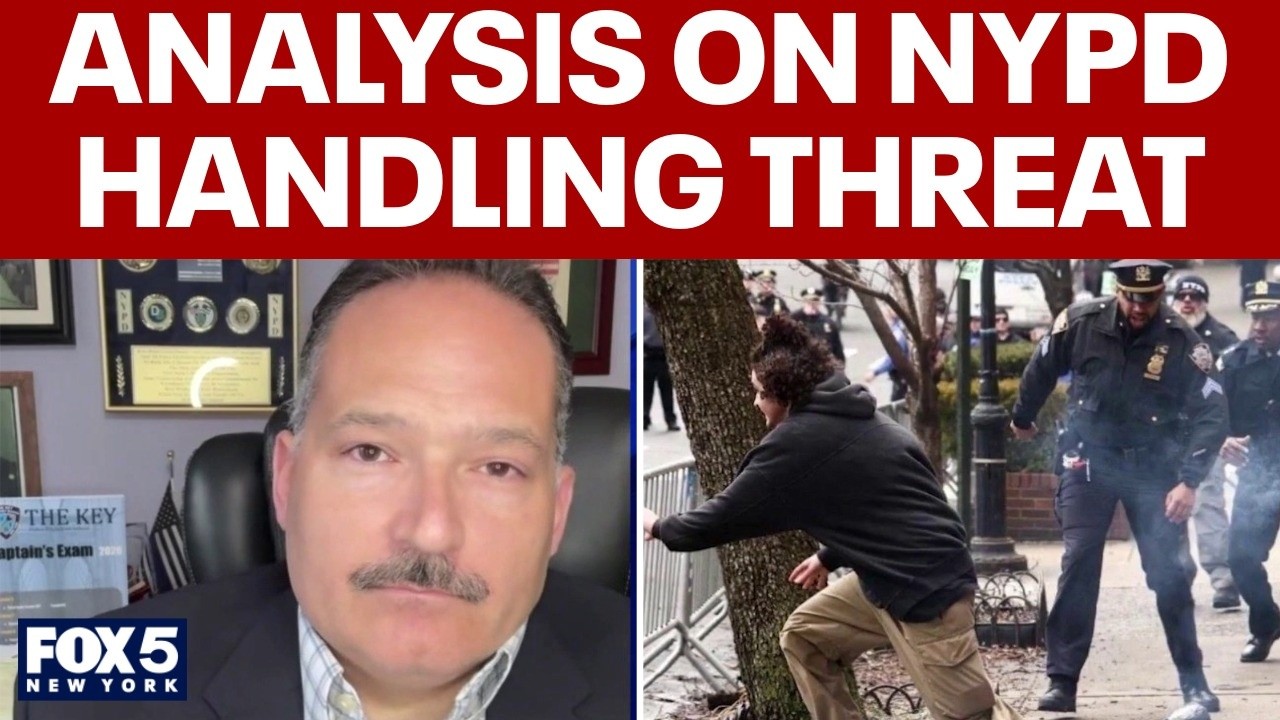 Video thumbnail for Former NYPD Lt. Det. Comm. on NYPD handling bomb plot
