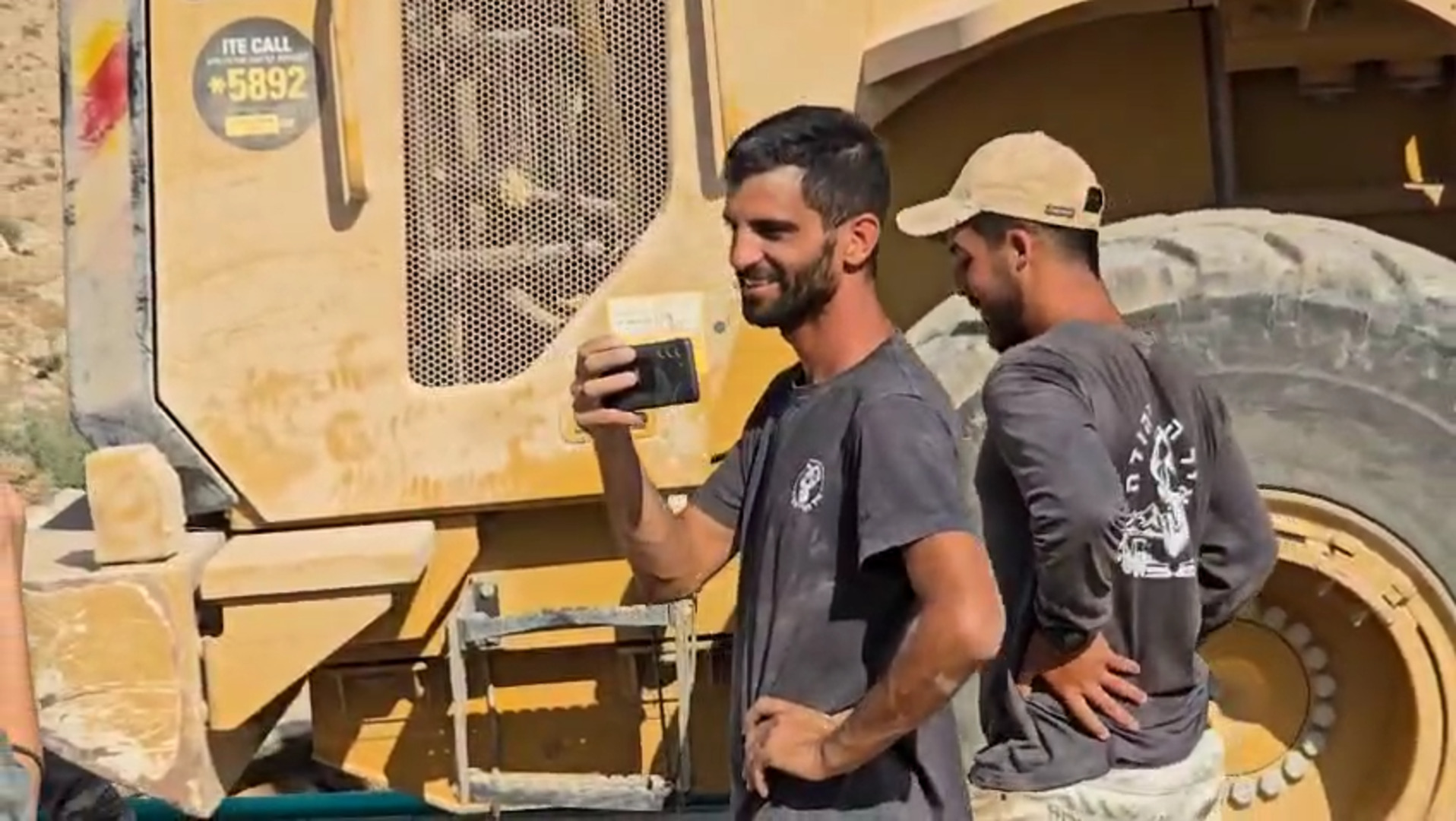 'Video thumbnail for Israeli settler who killed Awdah Hathaleen still harassing Palestinians'