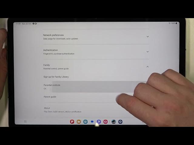 Video thumbnail for How to Find Games In Google Play Store on SAMSUNG Galaxy Tab S9 FE