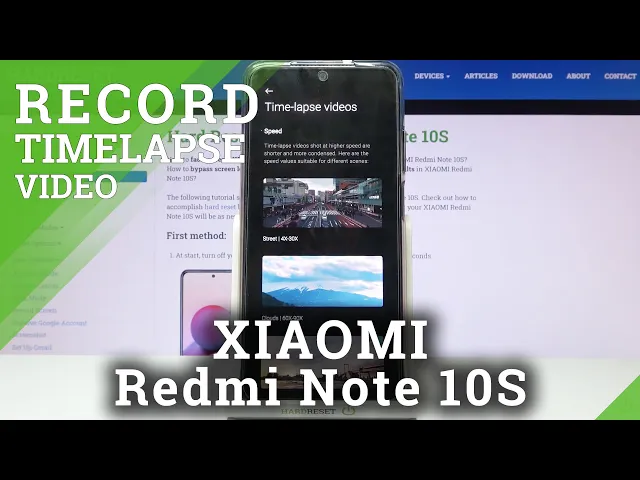 Video thumbnail for How to Create Timelapse on XIAOMI Redmi Note 10S – Make Video Faster