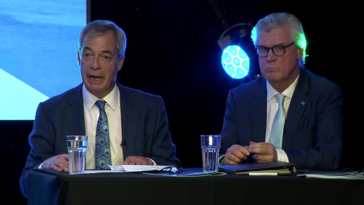 Video thumbnail for WATCH: Nigel Farage tells GB News that rejoining the EU is 'complete madness'
