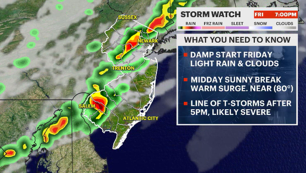 Video thumbnail for Storm Watch: A stormy end to the week will help usher in an uncomfortable chill