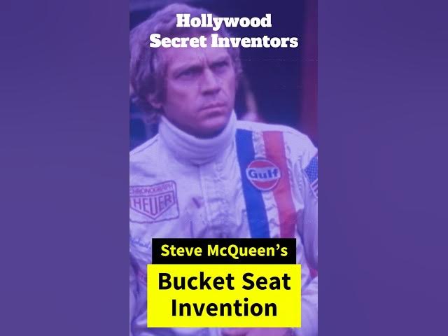 Video thumbnail for Steve McQueen’s Secret Invention! 🚗🔥 The Bucket Seat That Changed Racing