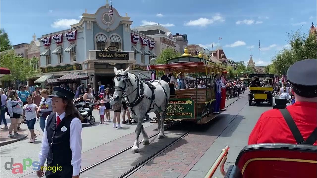 'Video thumbnail for Fire Engine Ride on Main Street USA at Disneyland on June 5, 2022'