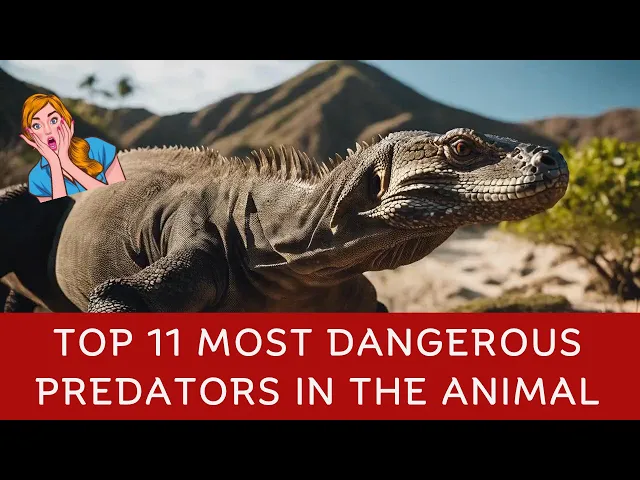 Video thumbnail for Top 11 Most Dangerous Predators in the Animal Kingdom