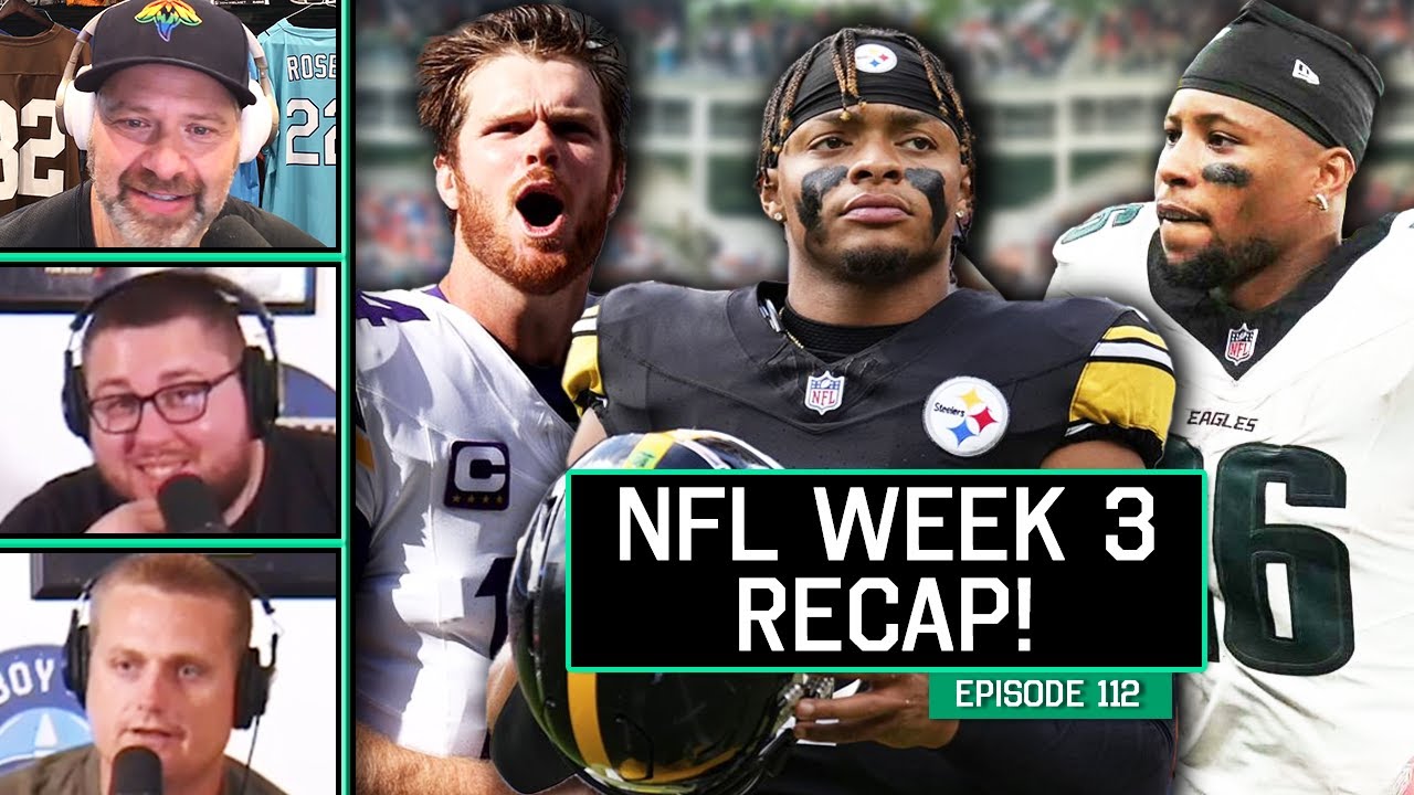 Video thumbnail for Week 3 NFL Recap!