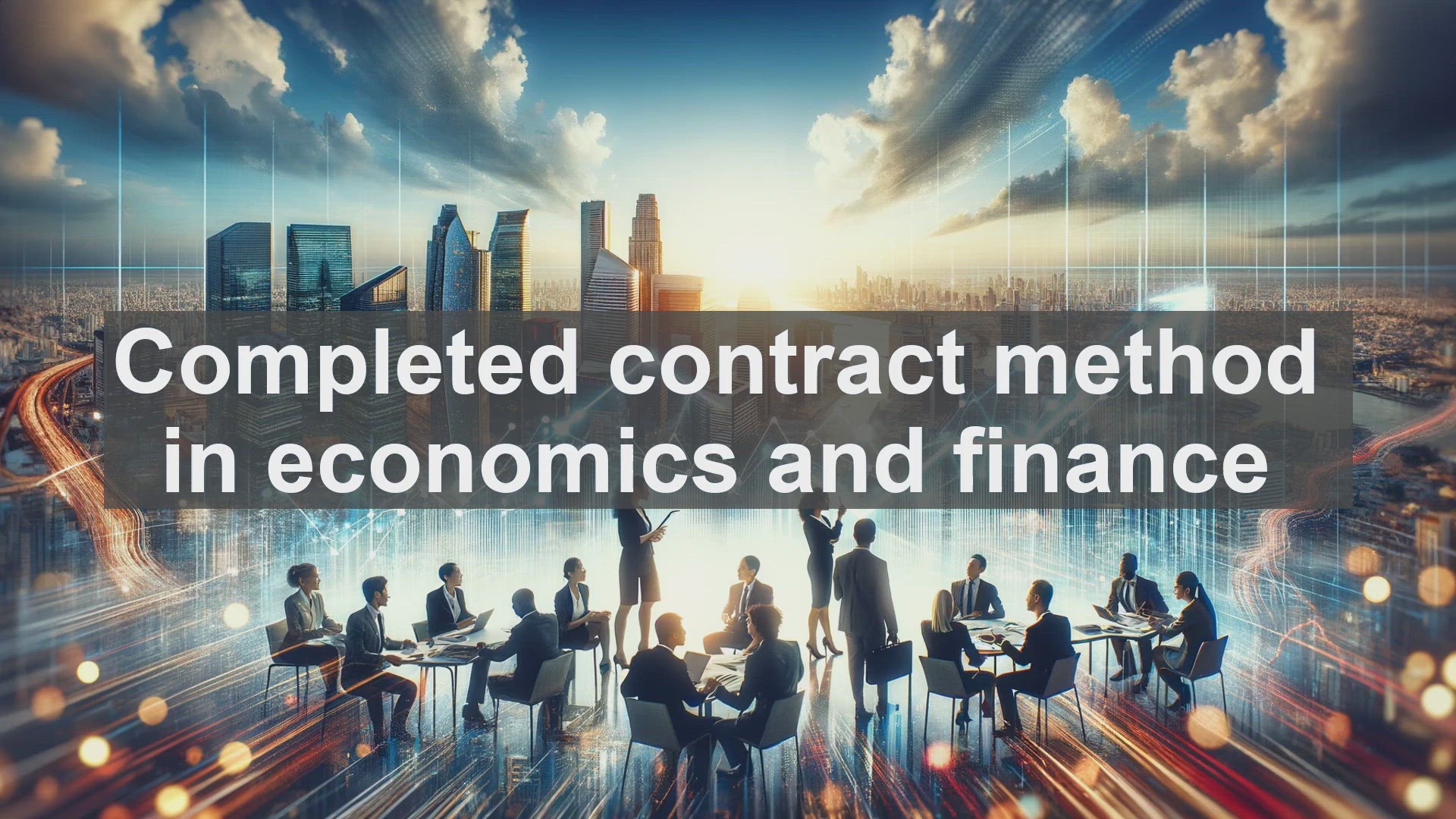 'Video thumbnail for Completed contract method in economics and finance'