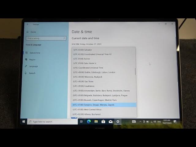 Video thumbnail for How To Change Time Zone In Huawei MateBook X