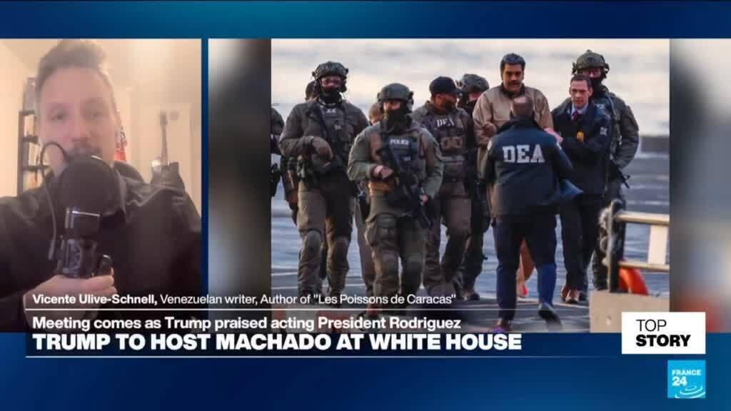 Video thumbnail for 'Focus on petrol: Trump never talked about democracy nor the Venezuelan people'