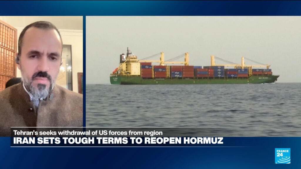 Video thumbnail for Iran's list of demands to reopen Hormuz: A capitulation document?