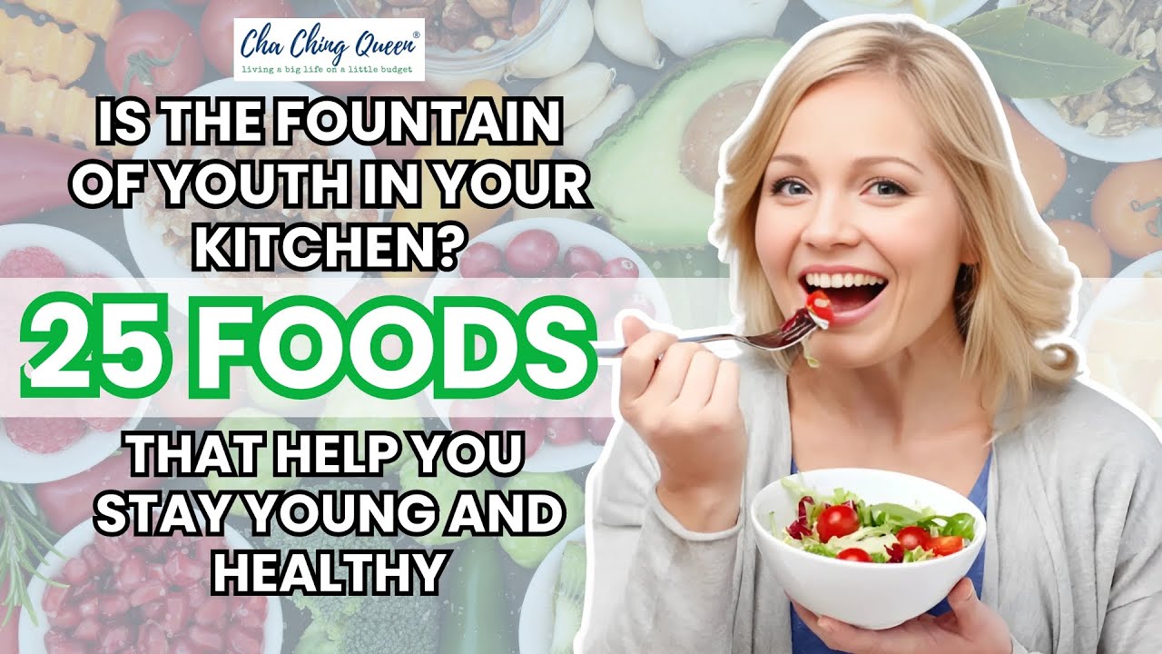 Video thumbnail for 25 Foods That Help You Stay Young and Healthy
