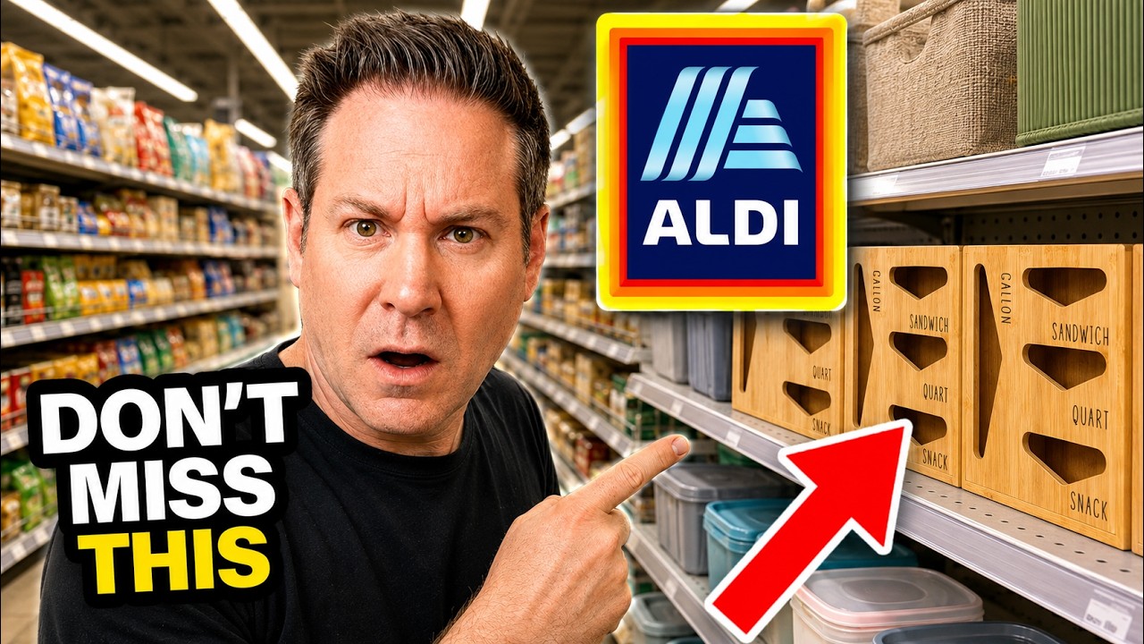 Video thumbnail for NEW at ALDI: 10 Items That WON'T LAST (And 4 to Avoid) - Late August 2026