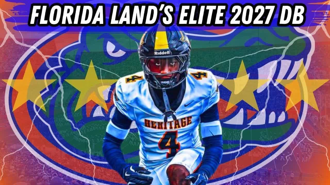Video thumbnail for 2027 Florida Commit DB Amare Nugent Film Breakdown