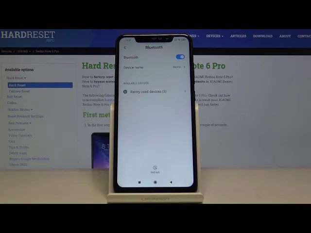 Video thumbnail for How to Connect Bluetooth Device to XIAOMI Redmi Note 6 Pro – Bluetooth Connection