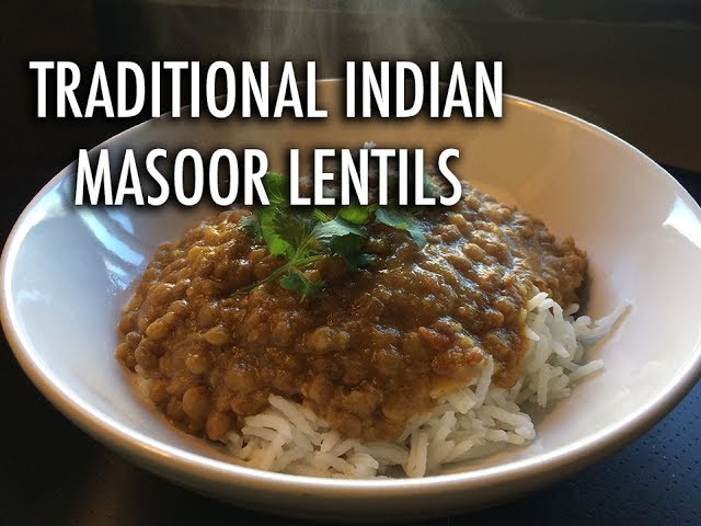 Video thumbnail for Creamy Indian Masoor Lentils | Homestyle Indian Recipe | Cooking with Anadi