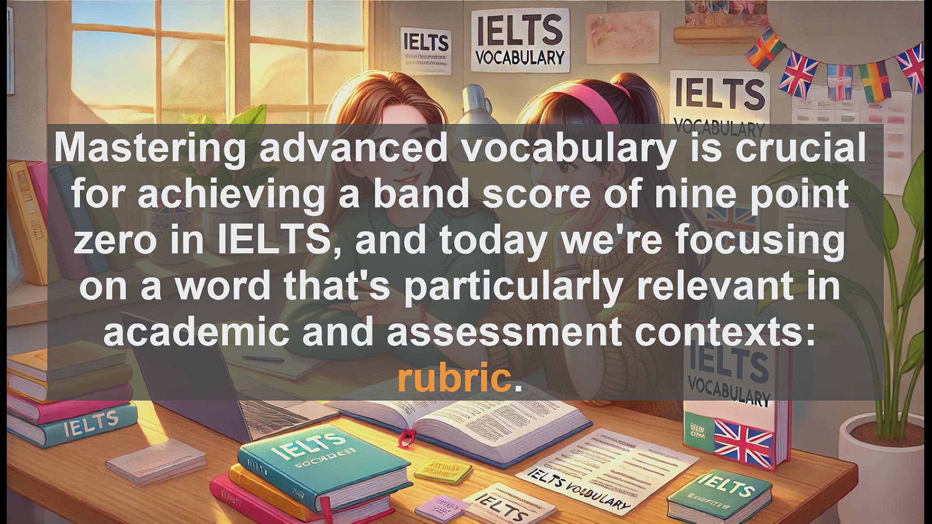 'Video thumbnail for 2000 Must Know IELTS 9.0 Vocabulary - IELTS Vocabulary: Understanding and Using 'Rubric' Effectively'